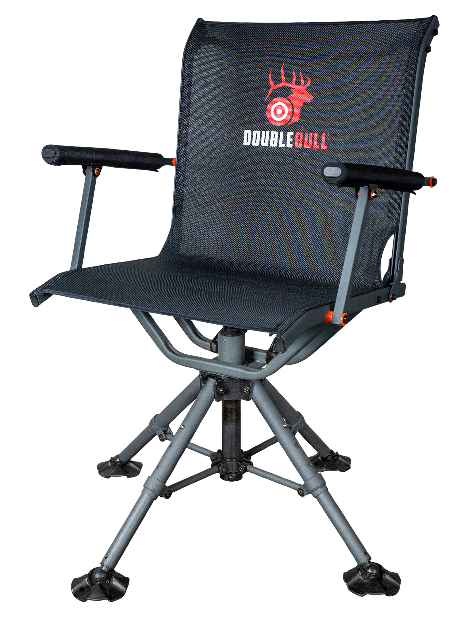 PRIMOS DOUBLE BULL SWIVEL CHAIR BLACK
