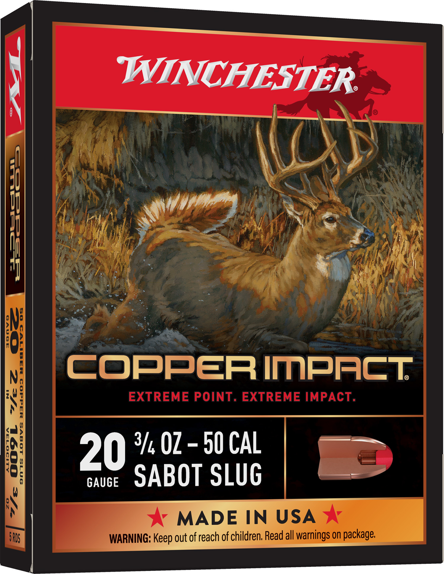 Winchester Ammo X20CLF Copper Impact  20 Gauge 2.75