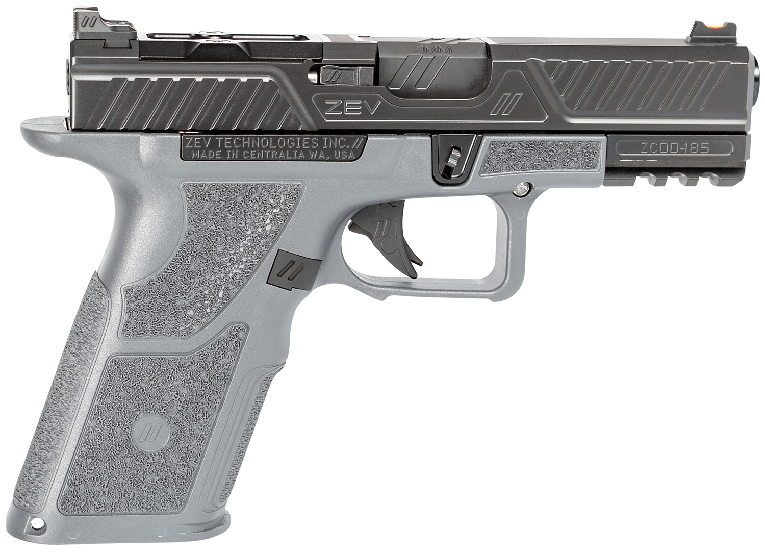 ZEV OZ9C-X-CPT-COM-G OZ9 Combat Compact 9mm Luger Caliber with 4.49