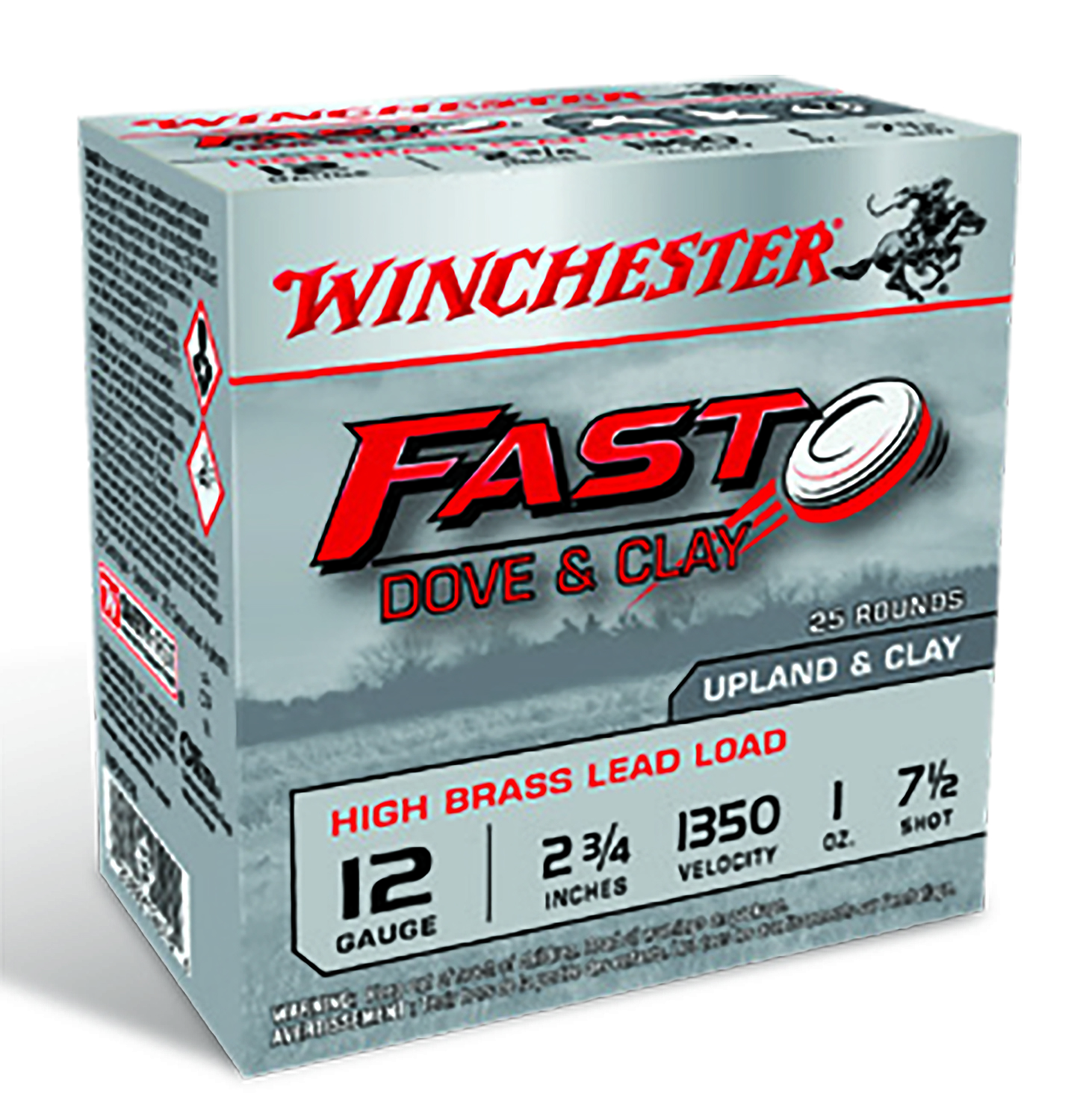 Winchester Ammo WFD127B Fast Dove & Clay High Brass 12 Gauge 2.75
