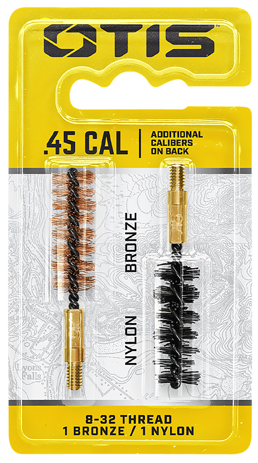 Otis FG345NB Bore Brush Set  44 Mag/458/45/460/450/454 Cal 8-32