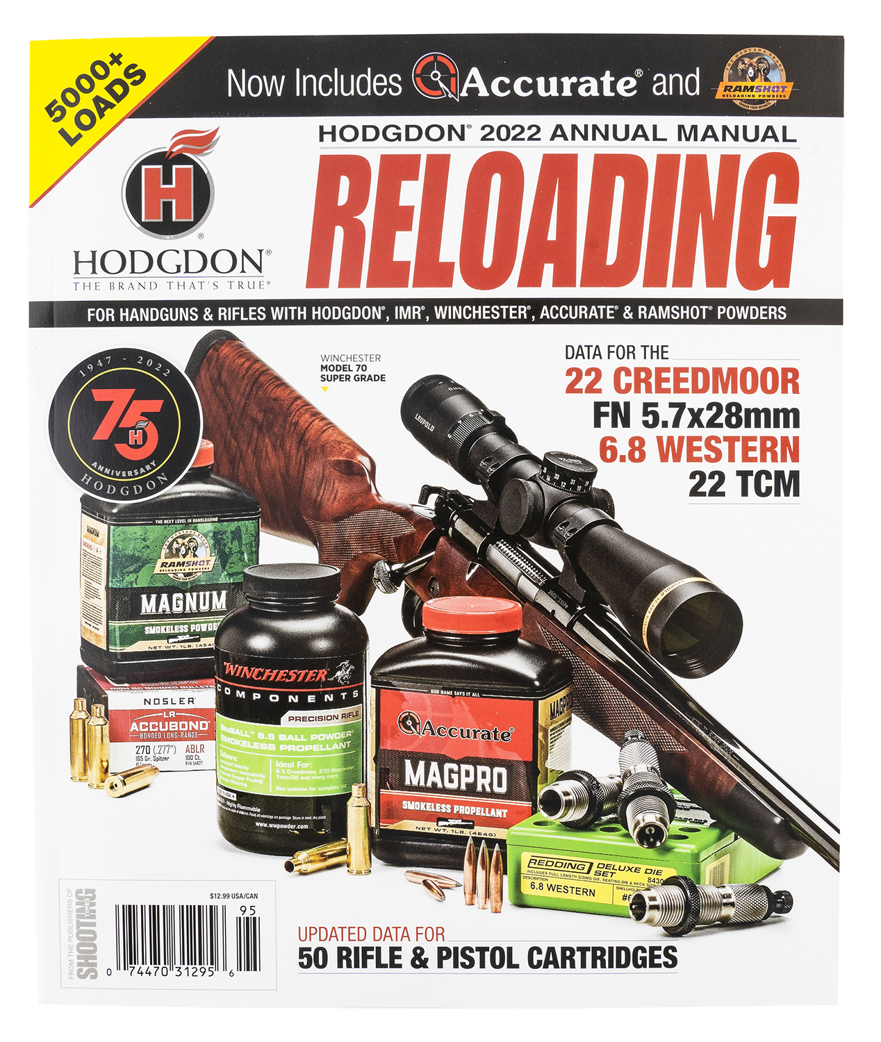 Hodgdon AM22 Reloading Manual  Handgun/Rifle 19th Edition