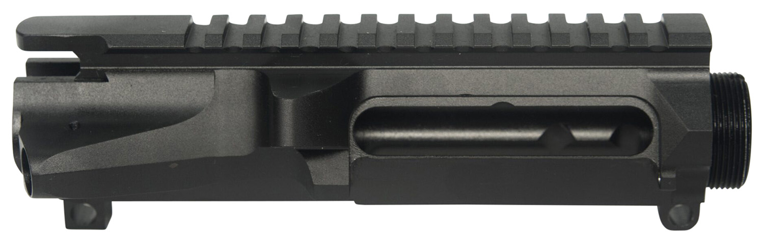 Bowden Tactical J135762 Billet  Upper Receiver made of 7075-T6 Aluminum with Black Anodized Finish & Stripped Design for AR-15 & Mil-Spec/Billet Lowers