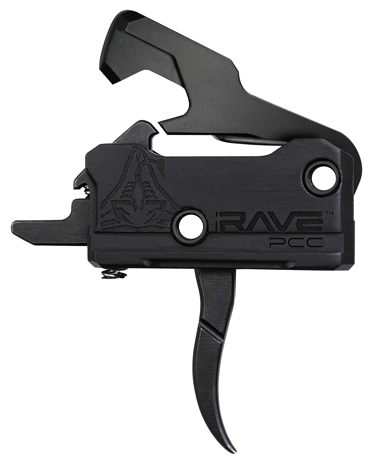 RISE TRIGGER RAVE PCC CURVED 3.5LB AR-15 W/ANTI WALK PINS