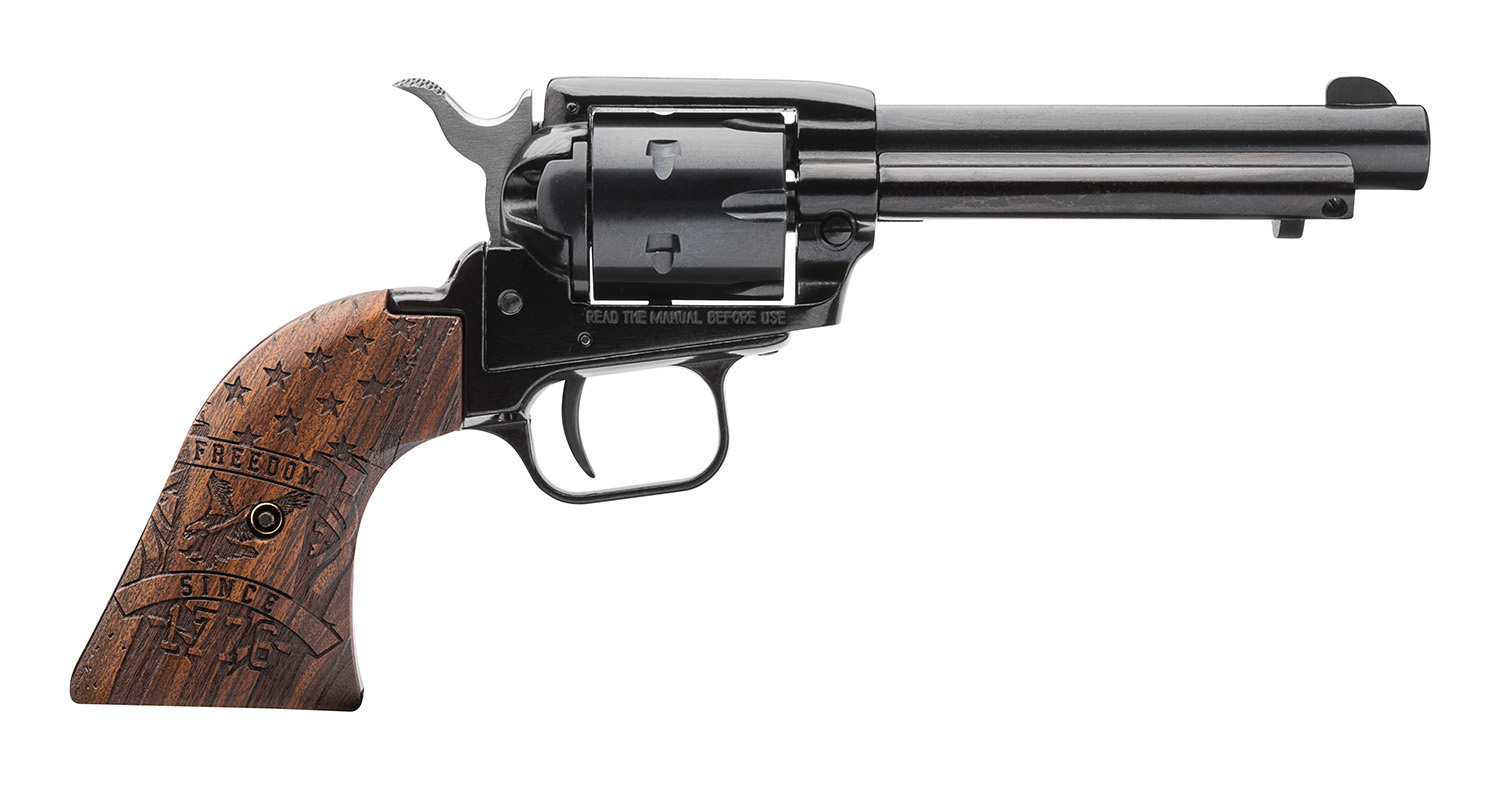 Heritage Mfg RR22B4WRN14 Rough Rider Freedom Since 1776 22 LR 6 Shot 4.75