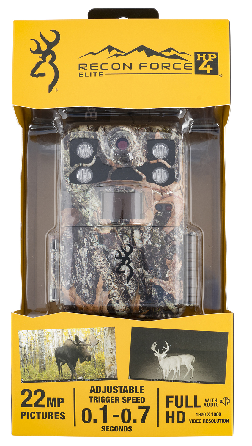 BROWNING TRAIL CAM RECON FORCE ELITE HP4 1920X1080 HD 22MP
