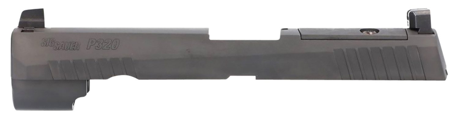 Sig Sauer 8900959 P320 Slide Assembly Made of Stainless Steel with Black Nitron Finish for P320 with 4.7
