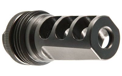 SilencerCo AC591 ASR Muzzle Brake Black Steel with 5/8