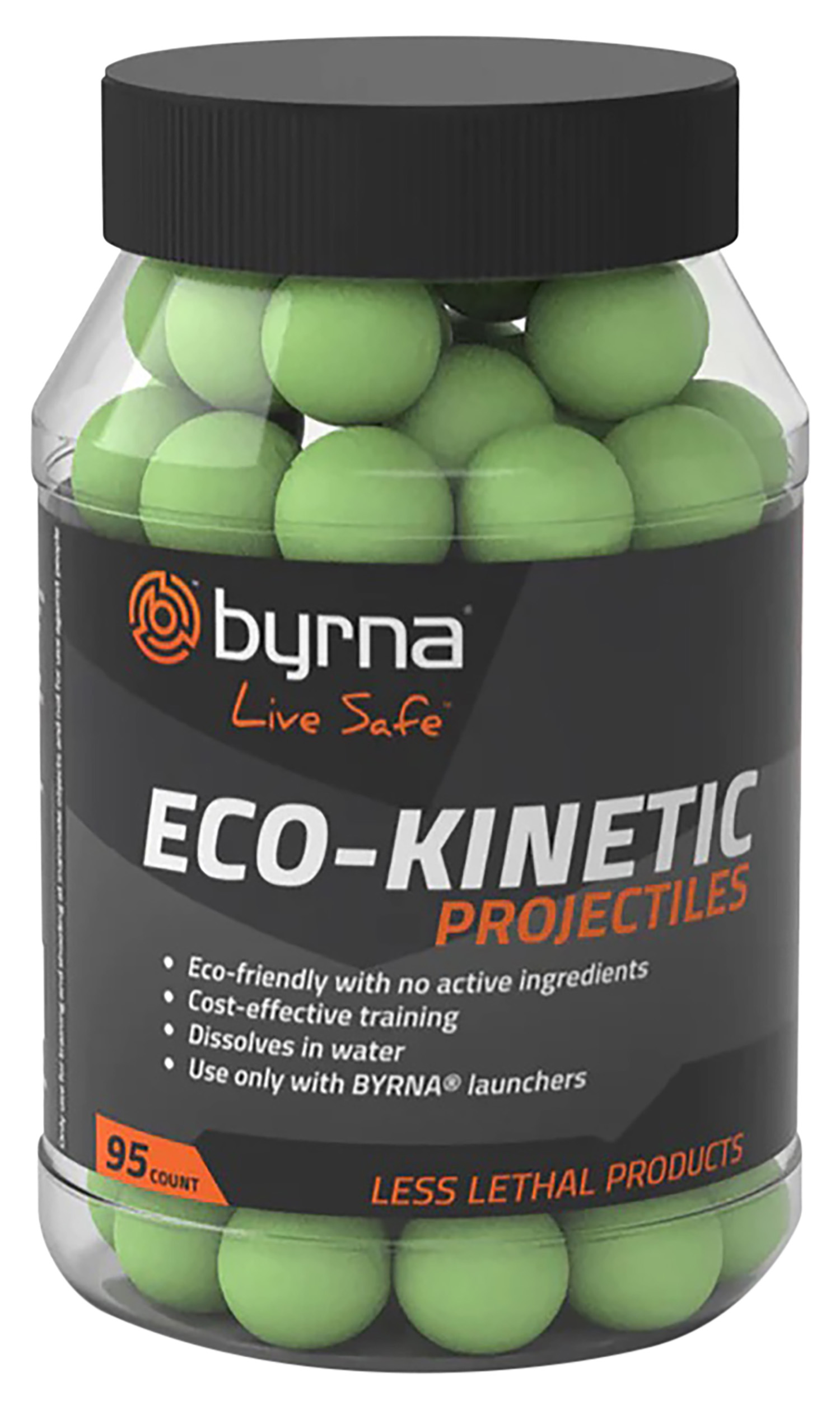 Byrna Technologies RB68403 ECO-Kinetic  95ct Green for Byrna Launchers