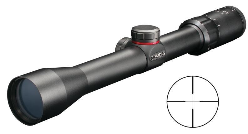 SIMMONS 22MAG RIMFIRE 3-9X32MM W/RINGS TRUPLEX BLACK MATTE