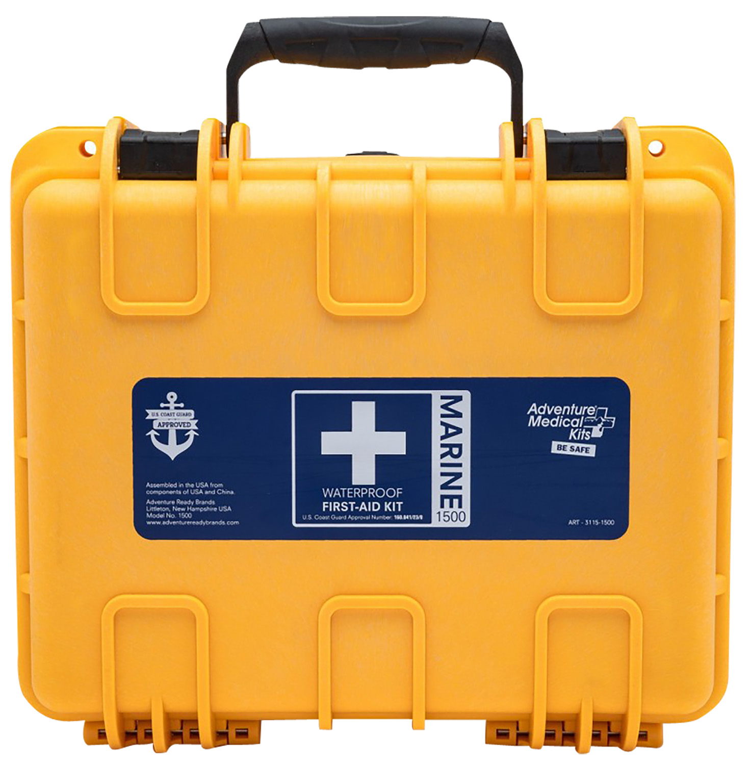 Adventure Medical Kits 01150601 Marine 600 Treats Injuries/Illnesses Waterproof Yellow