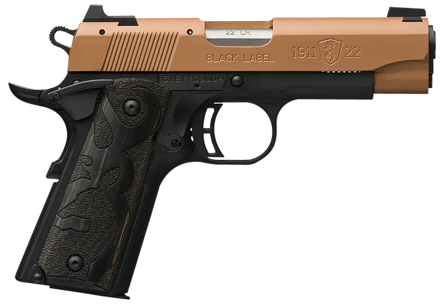 BROWNING 1911-22 BLACK LABEL .22LR 3.58