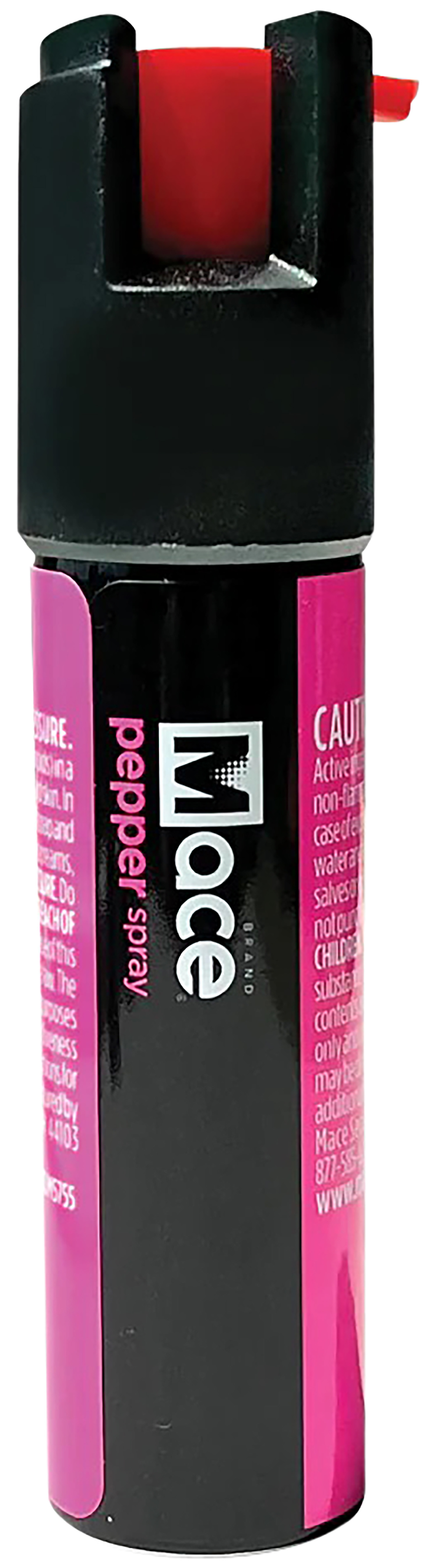 Mace 60011 Twist Lock Pepper Spray OC Pepper 15 Bursts Range 10 ft 0.75 oz Neon Pink