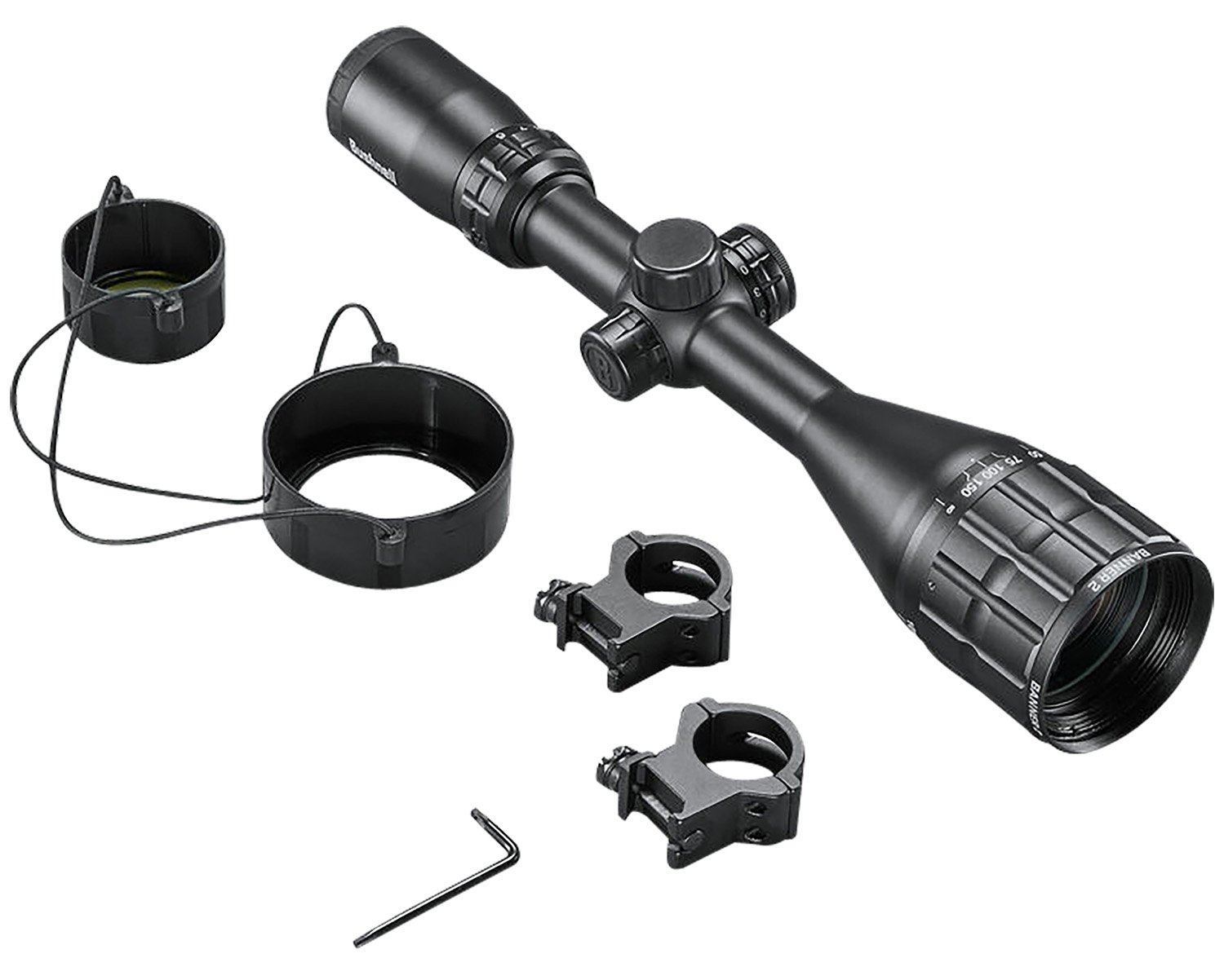 BUSHNELL SCOPE BANNER 2 6-18X50 ILLUM DOA AO W/RINGS