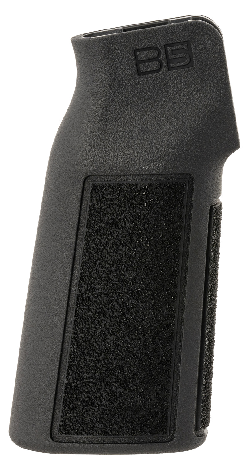 B5 Systems PGR1452 Type 22 P-Grip  Black Aggressive Textured Polymer, Increased Vertical Grip Angle with No Backstrap, Fits AR-Platform