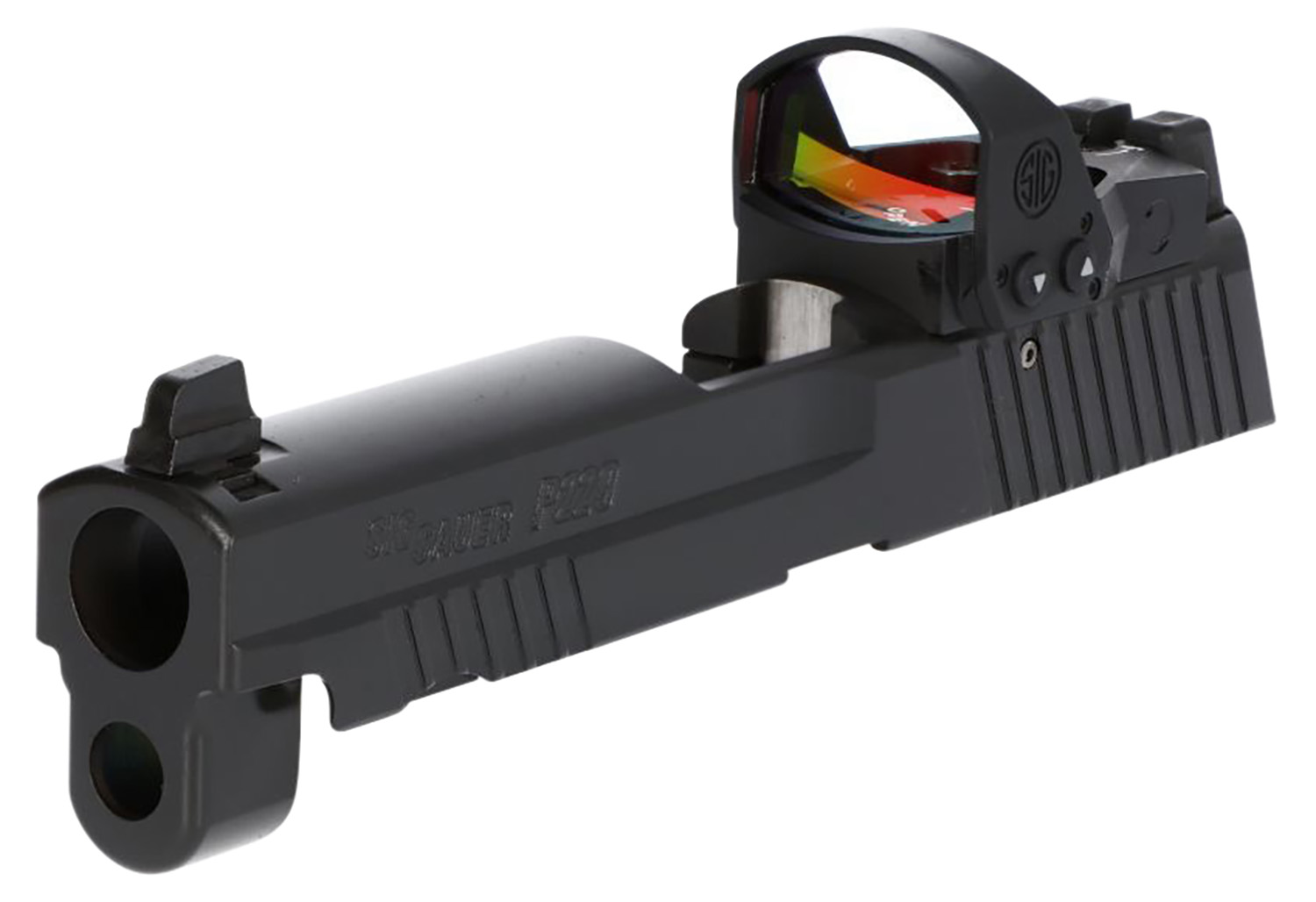 Sig Sauer 8900313 P229 RXP Slide Assembly with Optics Cut, Black Nitride, Suppressor Height Contrast Sights, Romeo1 Pro Red Dot Included for Sig P229