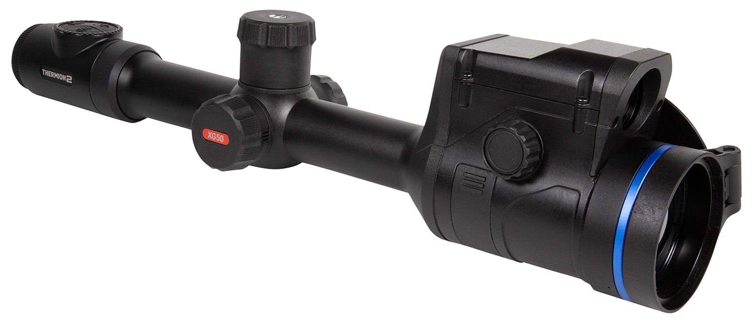 Pulsar PL76554 Thermion 2 LRF XG50 Thermal Rifle Scope Black Anodized 3-24x 50mm Multi Reticle 640x480, 50Hz Resolution Features Laser Rangefinder