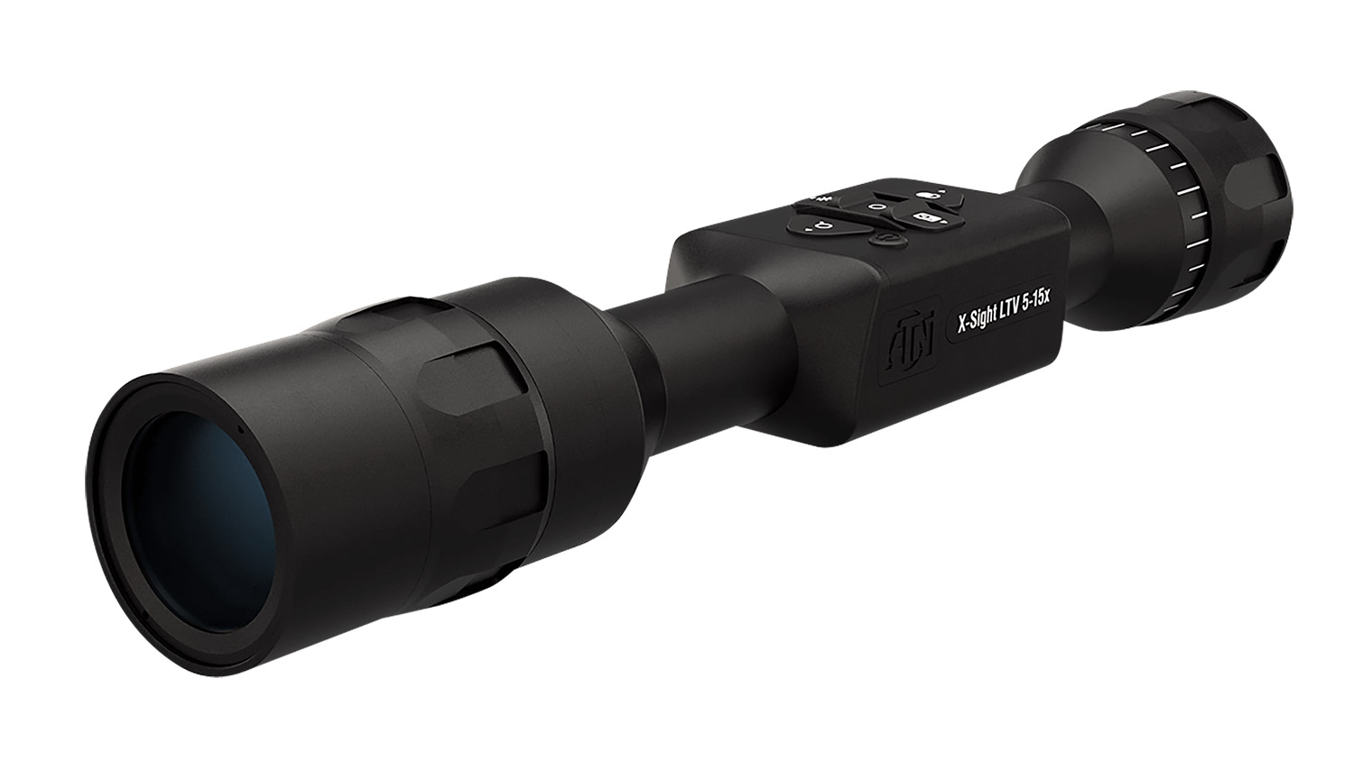 ATN TIWSTLTV119X Thor LTV  Thermal Rifle Scope Black 5-15x19mm Illuminated Multi Reticle 160x120 Resolution