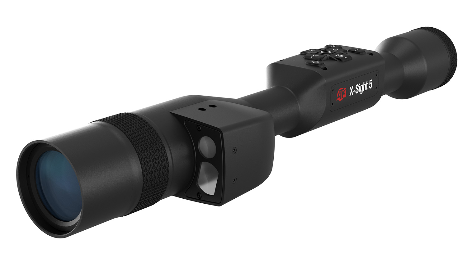 ATN X-SIGHT 5 4K 5-25X UHD LRF DAY/NIGHT SMART RIFLE SCOPE