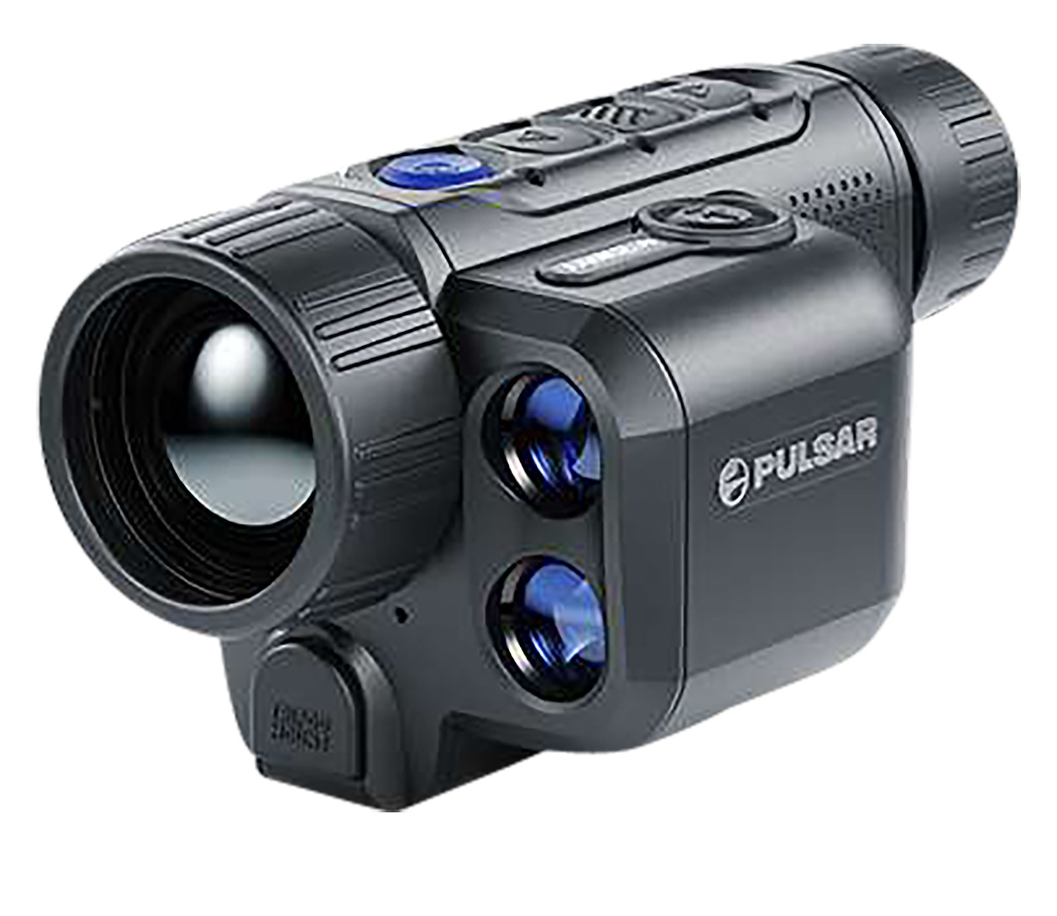Pulsar  Axion 2 Pro LRF XQ35 Thermal Monocular Black 2-8x 35mm Multi Reticle 384x288, 50Hz Resolution Zoom 4x Features Laser Rangefinder
