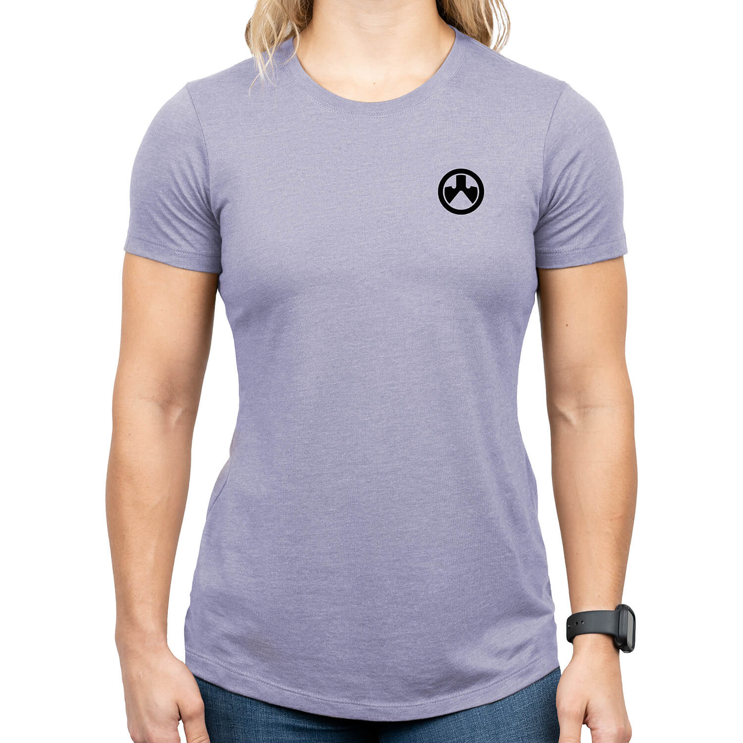 Magpul MAG1340-530-L Groovy Womens Orchid Heather Cotton/Polyester Short Sleeve Large