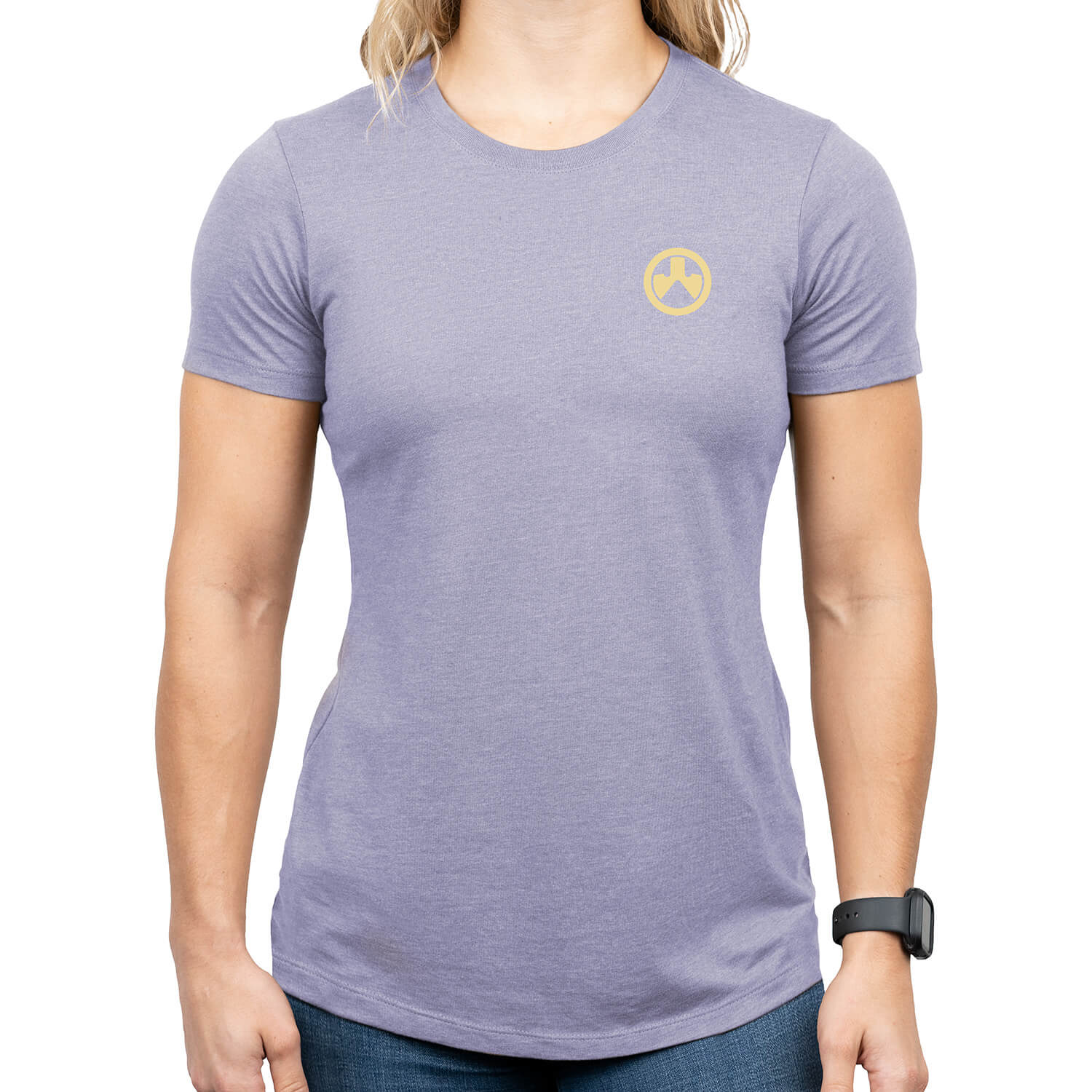 Magpul MAG1341-530-XL Prickly Pear Womens Orchid Heather Cotton/Polyester Short Sleeve XL