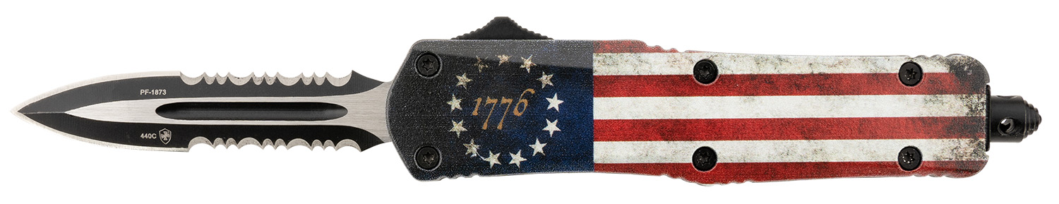 Templar Knife SBRF431 Betsy Ross Flag  Small OTF Dagger Plain