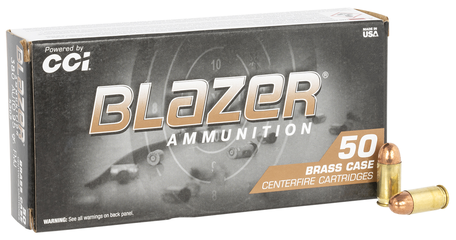 CCI Blazer Brass Pistol Ammo