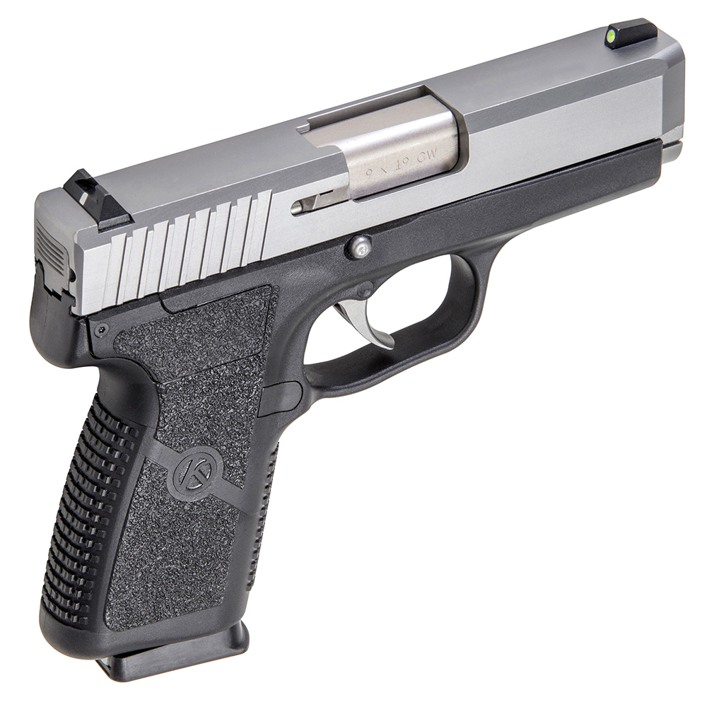 Kahr CW9 Pistol with Night Sights  <br>  9mm 3.6 in. Two Tone Black and Stainless 7 rd.