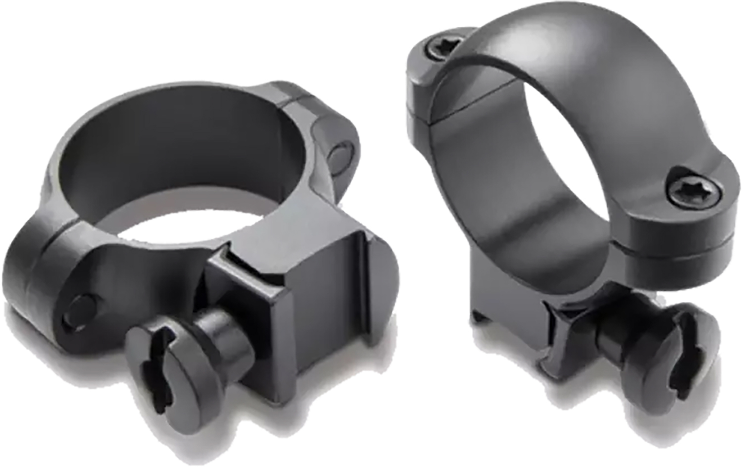 Burris 420076 Rimfire Scope Ring Set Matte Black Steel 1" Tube High .22" Grooved Receiver Elite