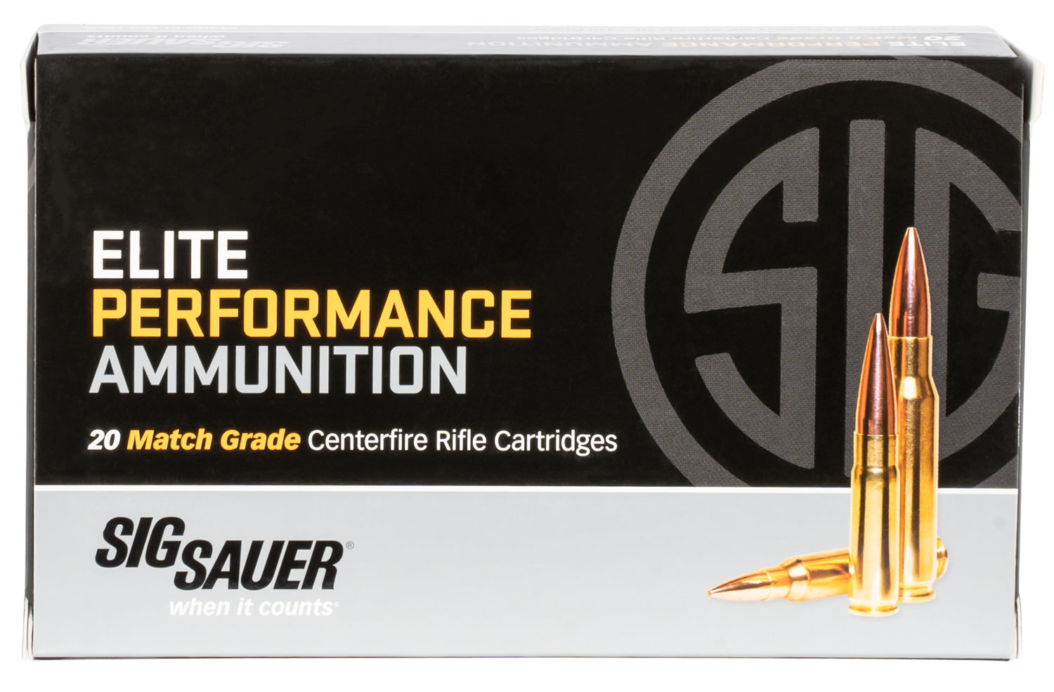 Sig Sauer Elite Match Grade Performance Rifle Ammo