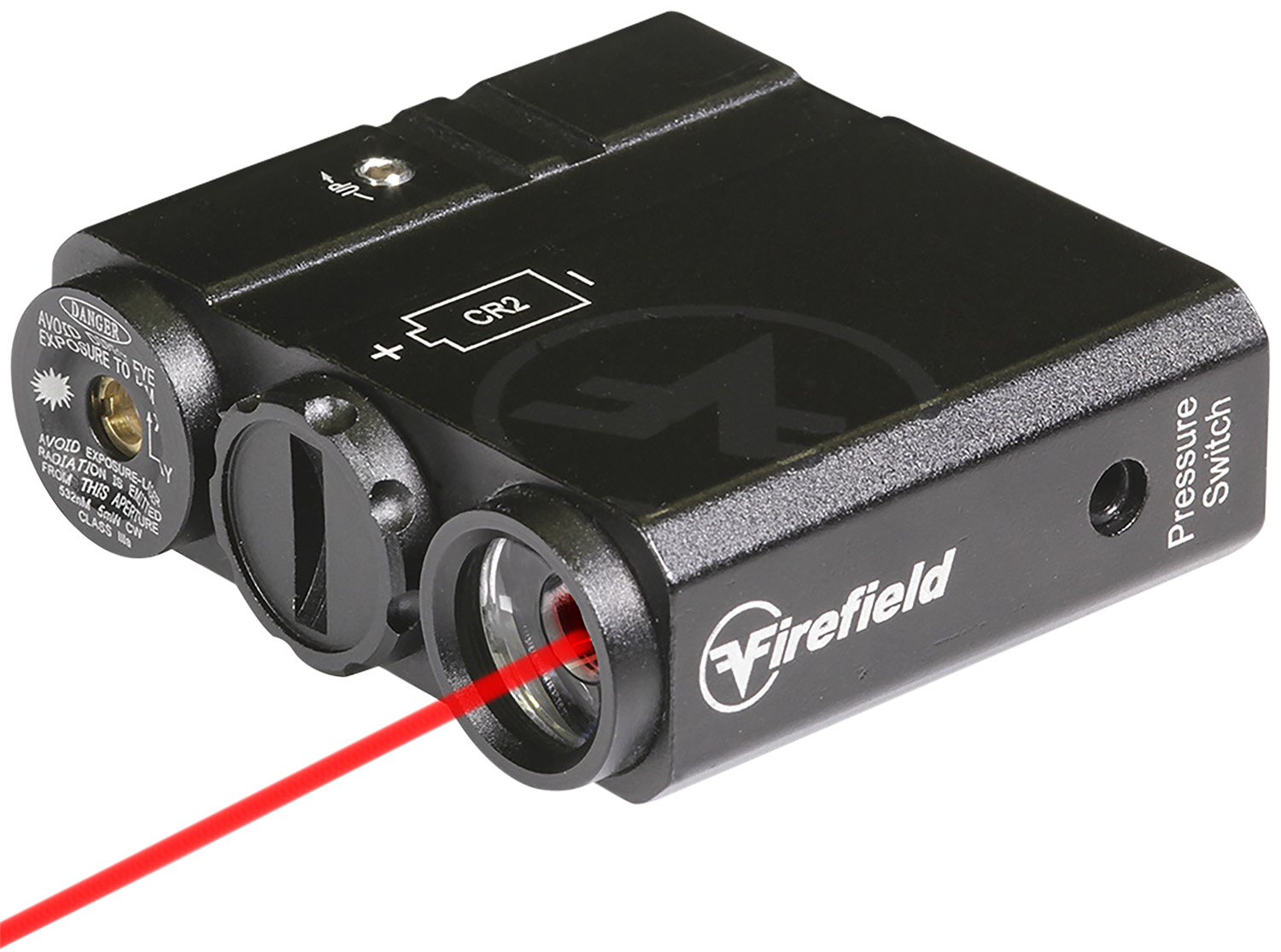Firefield FF25008 Charge  5mW Red Laser 630-650nM Wavelength (20 yds Day/300 yds Night Range)with  180 Lumens LED Light Matte Black Finish for AR-Platform Includes Pressure Pad & Battery
