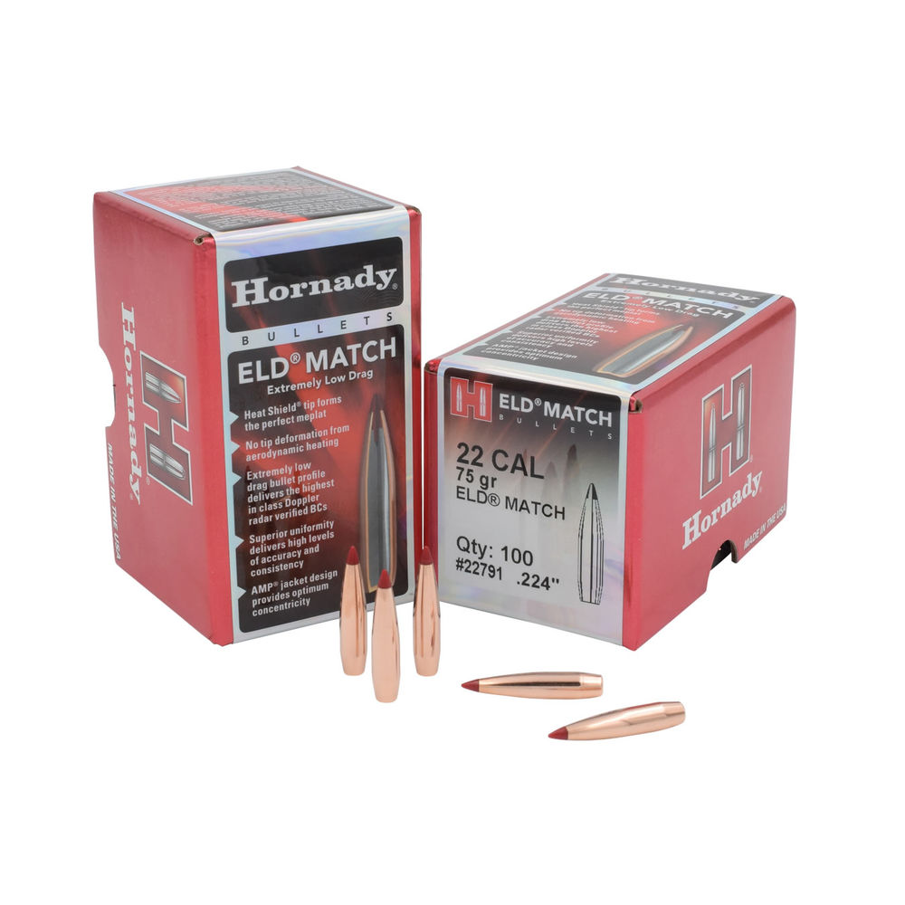 HRNDY ELD-M 22CAL .224 75GR 100CT