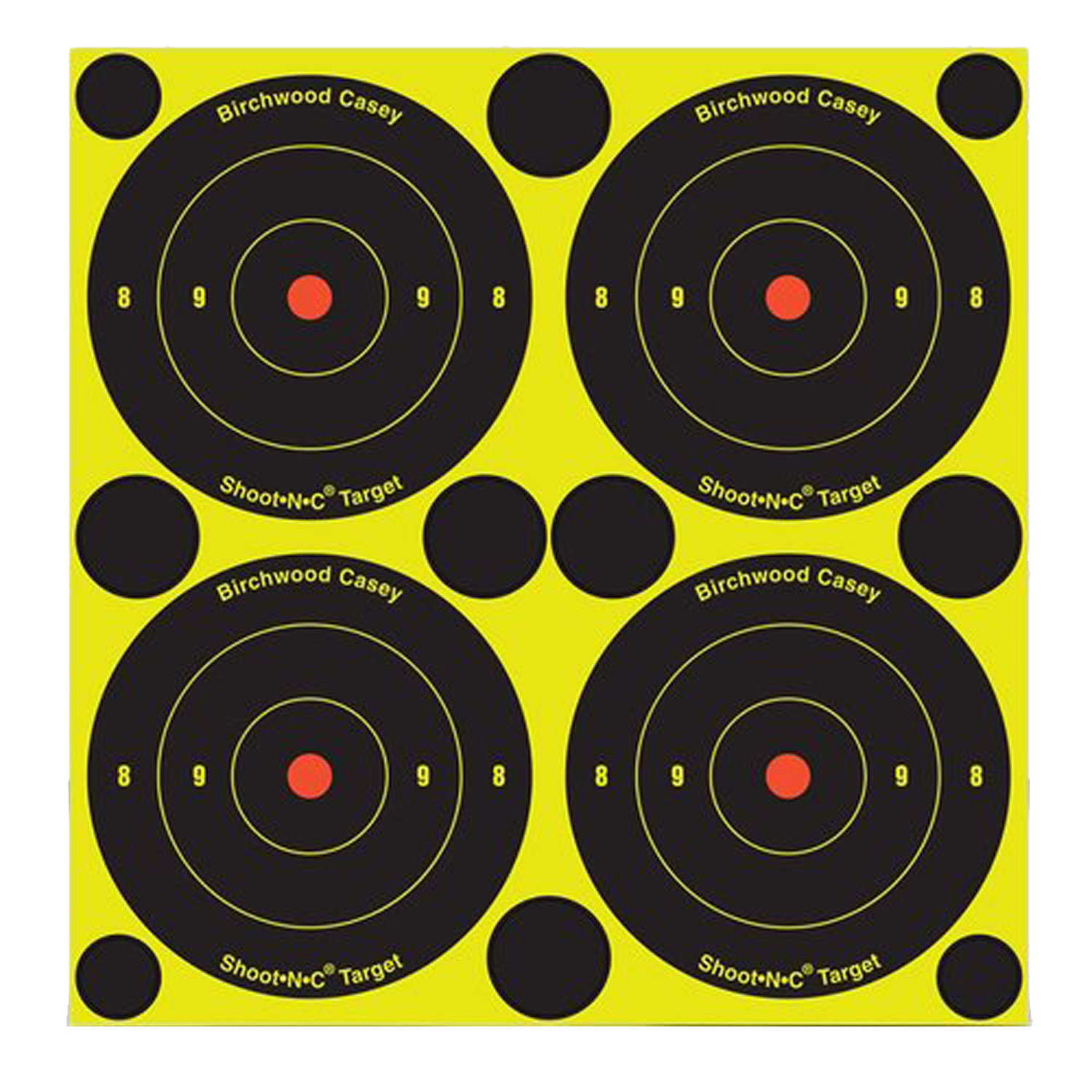 B/C SHT-N-C RND BULLSEYE TGT 48-3