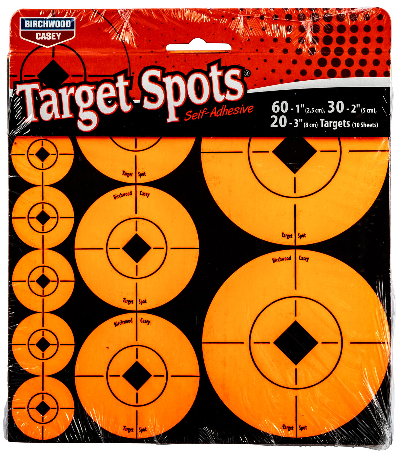 Birchwood Casey Target Spots  <br>  Assortment 10 Sheet