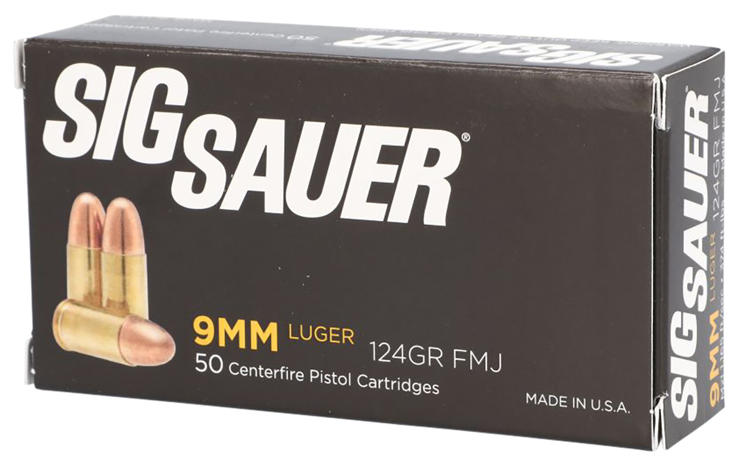 Sig Sauer Elite Ball Performance Pistol Ammo