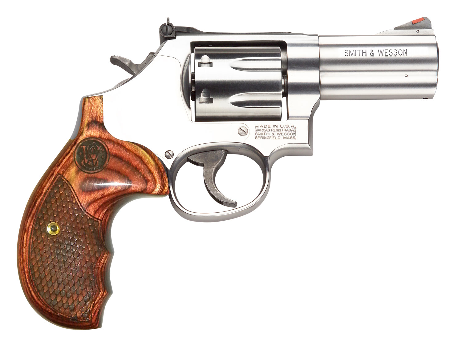 Smith & Wesson 150713 Model 686 Plus Deluxe 357 Mag or 38 S&W Spl +P Stainless Steel 3