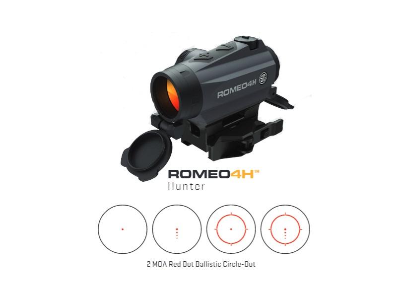 SIG OPTICS RED DOT ROMEO 4H 2 MOA CIRCLE DOT GRAY