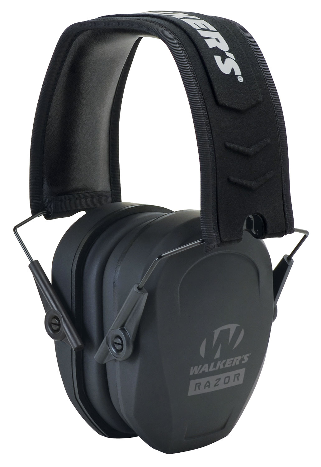 Walkers GWPRSMPAS Razor Slim Passive Muff 27 dB Over the Head Black Polymer