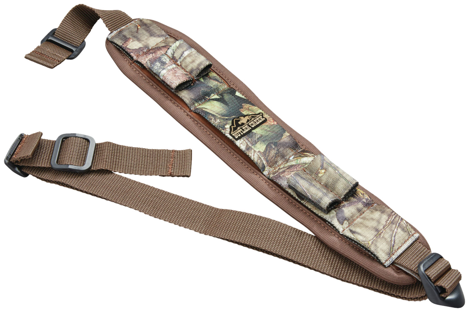 Butler Creek 180037 Comfort Stretch Alaskan Magnum Sling made of Mossy Oak Break-Up Country Neoprene with Non-Slip Grippers, 20