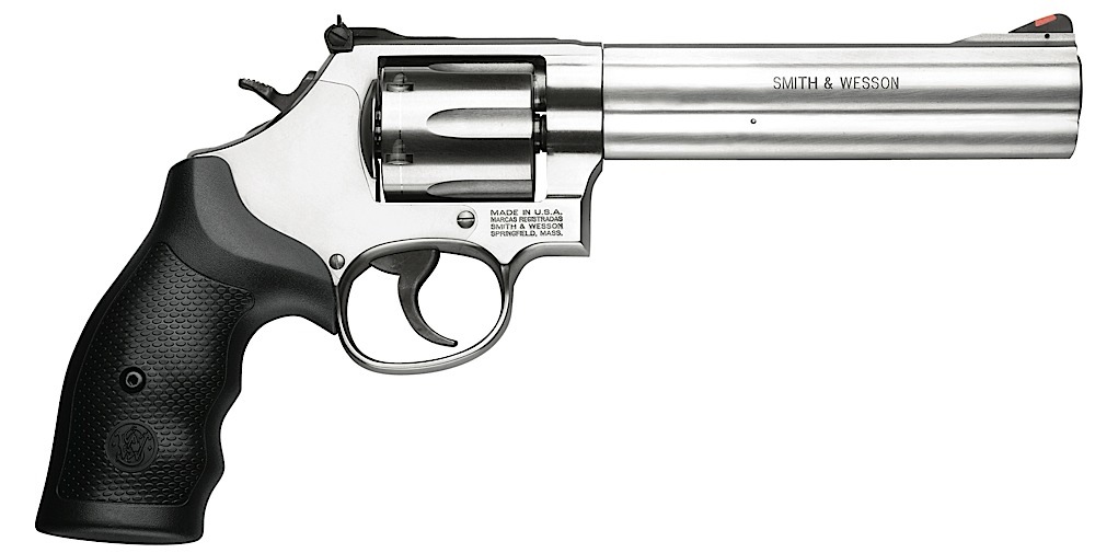 Smith & Wesson 164224 Model 686  357 Mag or 38 S&W Spl +P Stainless Steel 6