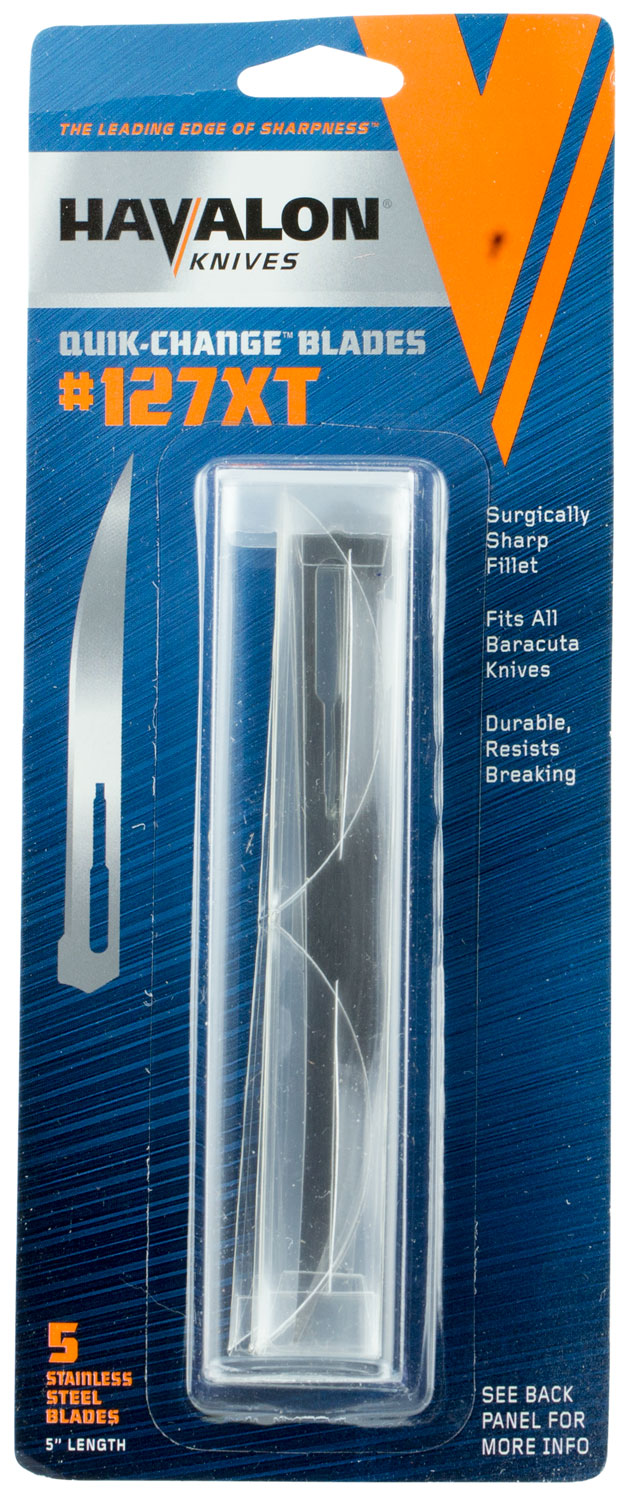 Havalon Knives HSC127XT5 Baracuta Replacement Blades Fillet 5