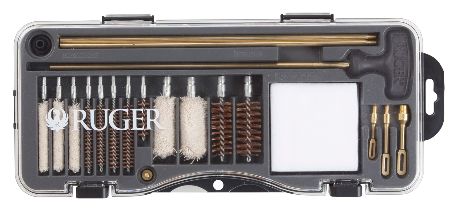 ALLEN RUGER RIFLE/SHOTGUN CLEANING KIT IN MOLDED TOOL BX
