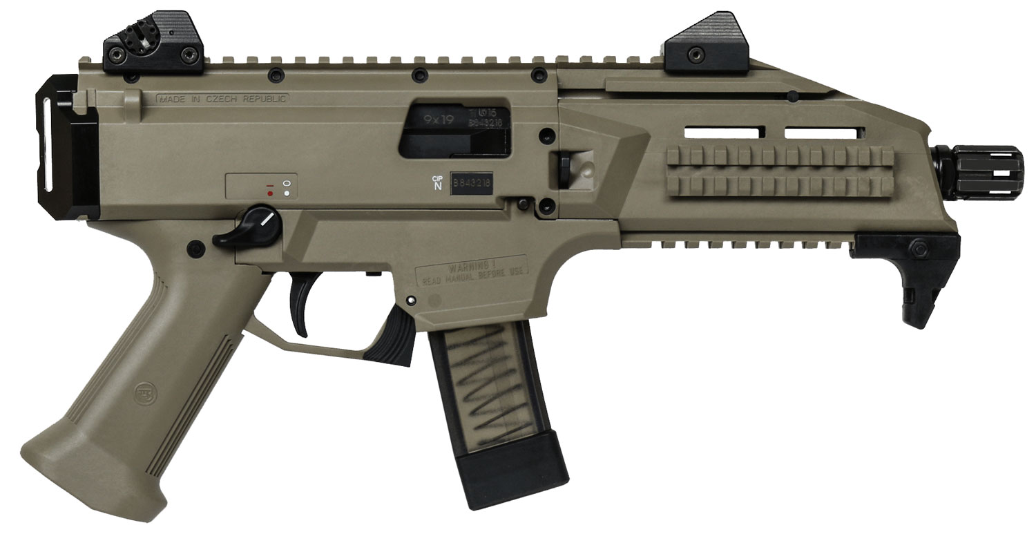 CZ-USA 91352 Scorpion EVO 3 S1  9mm Luger Caliber with 7.70