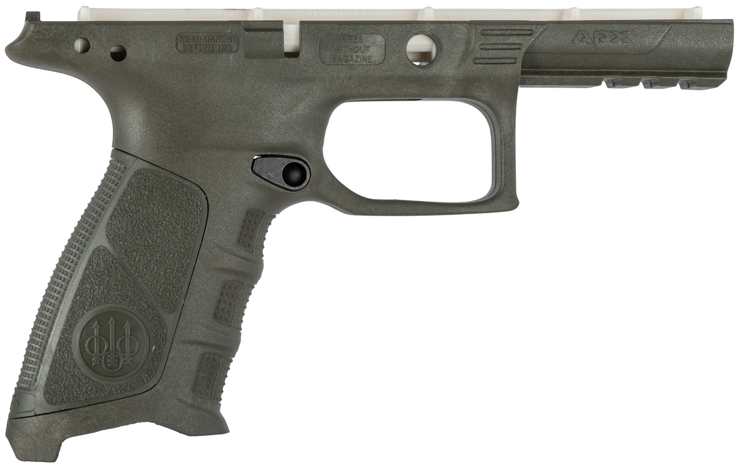 Beretta USA E01643 APX Grip Frame Beretta APX Polymer OD Green