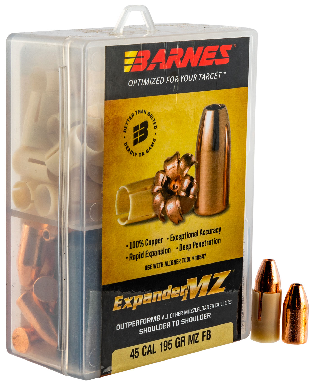  Barnes Bullets 30509 Expander Mz 45 Cal 195 Gr 24