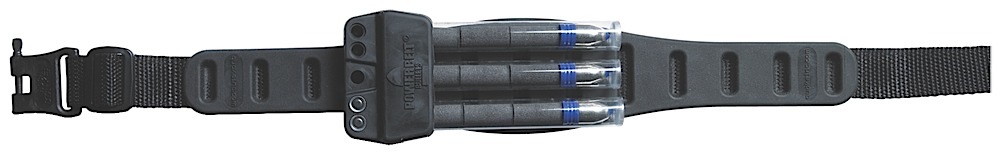 CVA 540007 Claw Sling made of Black Polymer with Adjustable Design, Ammo Holder & Hush Stalker II Swivels for Muzzleloaders
