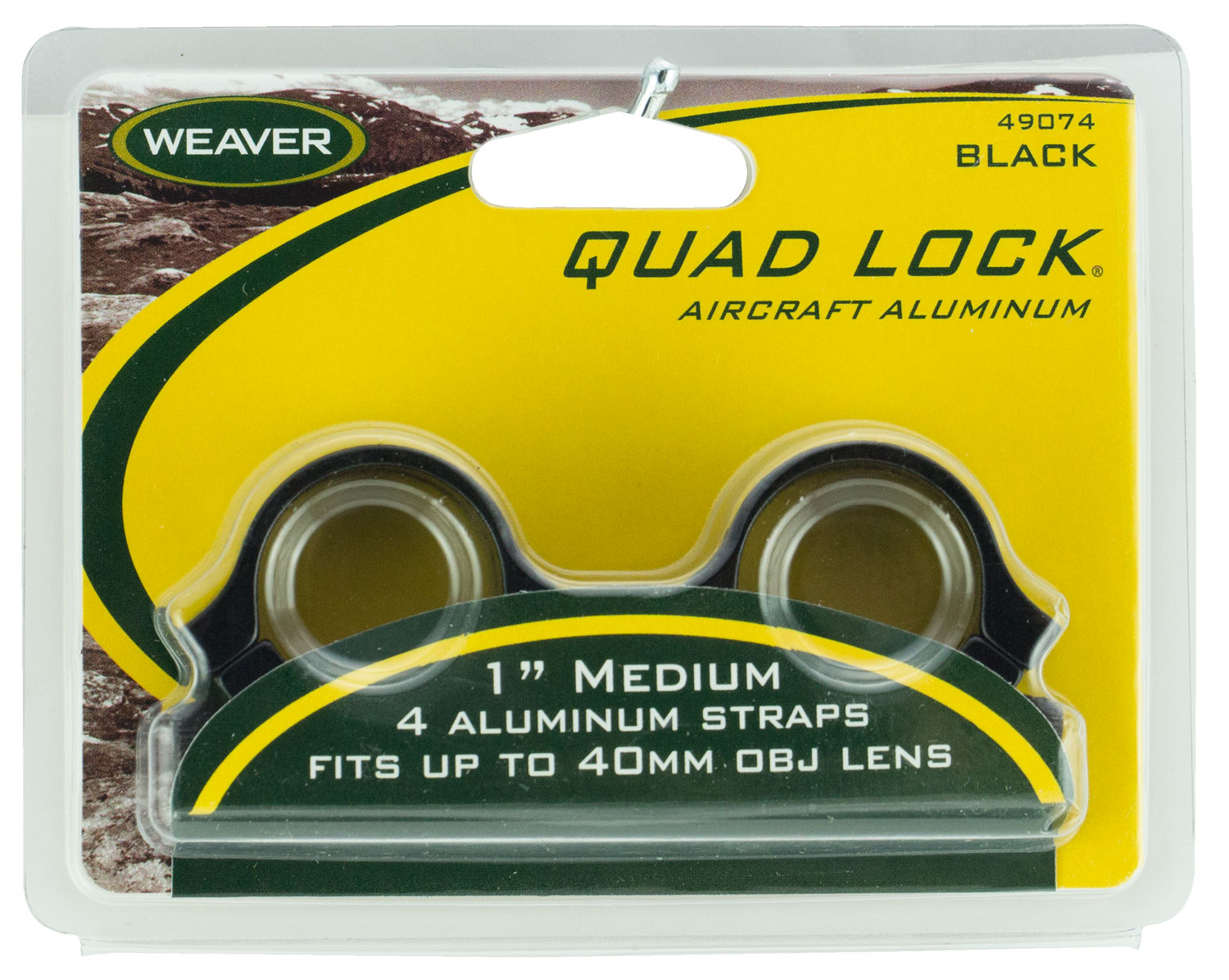 WEAVER RINGS DETACHABLE QUAD- LOCK 1