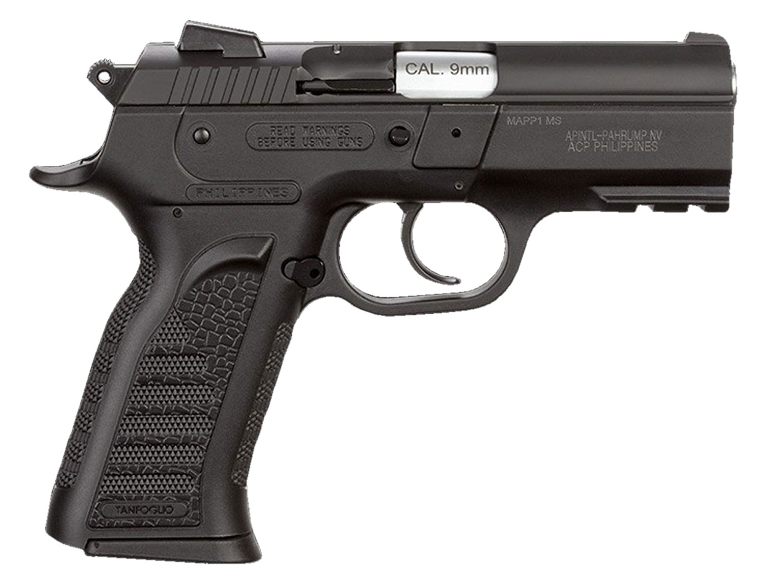 ROCK ISLAND MAPP MS HC 9MM 3.60