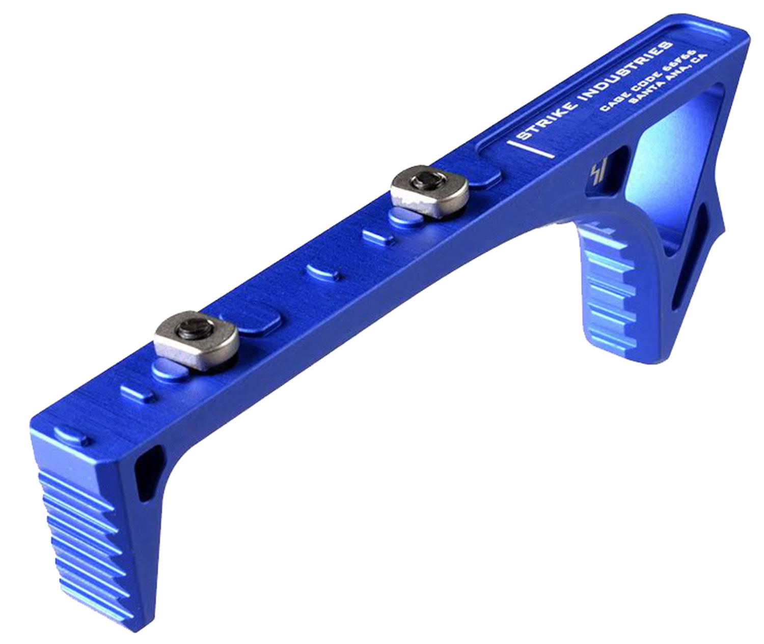 Strike LINKCFGBLU Link Curved ForeGrip AR-Platform Blue Aluminum